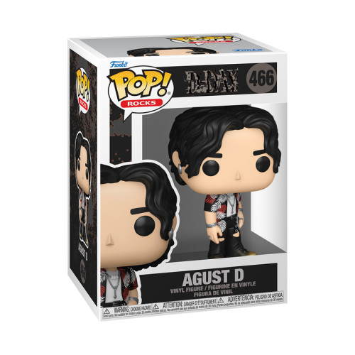 Funko Pop Rocks 466 - August D (veja Anúncio)-BTS-466