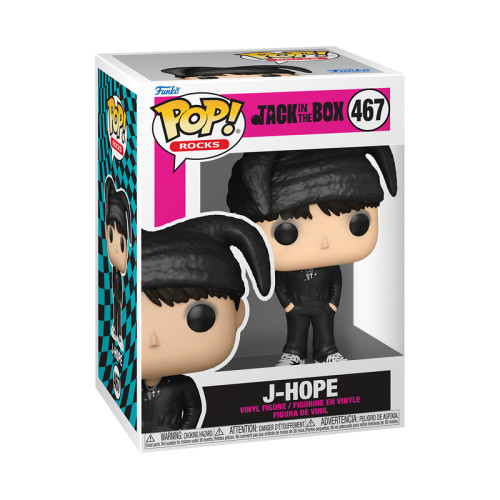 Funko Pop Rocks 467 - J-hope (veja Anúncio)-BTS-467