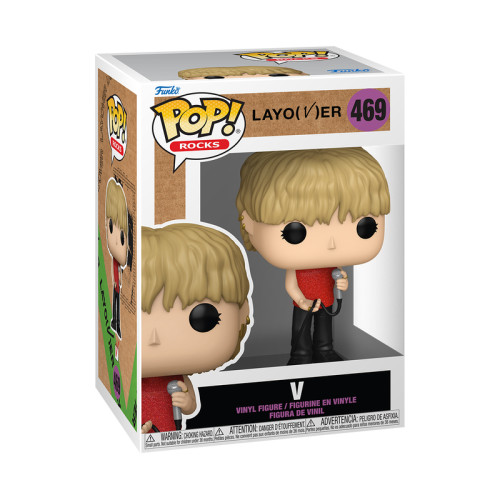 Funko Pop Rocks 469 - V (veja Anúncio)-BTS-469