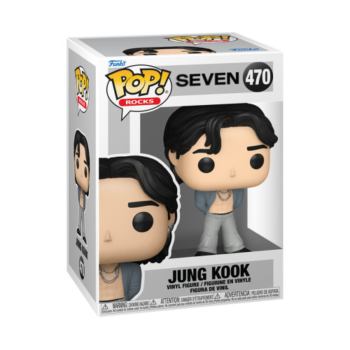 Funko Pop Rocks 470 - Jung Kook (veja Anúncio)-BTS-470