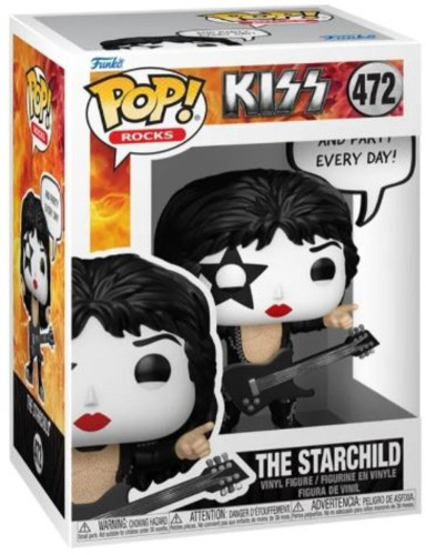 Funko Pop Rocks 472 - The Starchild-Rocks - KISS-472