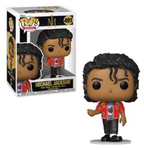 Funko Pop Rocks 491 - Michael Jackson-Rocks-491
