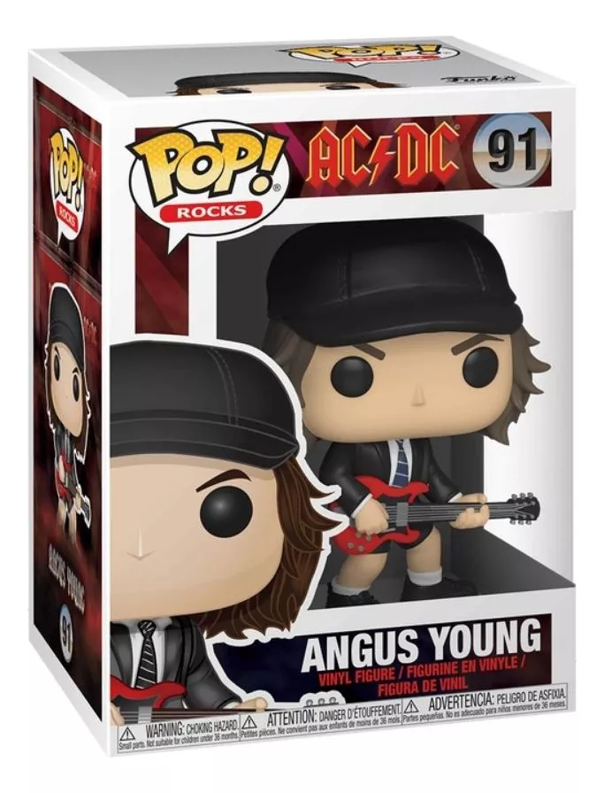 Funko Pop Angus Young - AC/DC - #91
