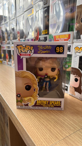 Funko Pop Rocks Britney Spears Britney Spears 98 Rocks - Britney Spears #98 - Produto Original