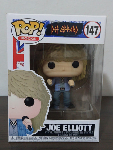 Funko Pop Rocks Joe Elliott 147 Def Leppard-POP Rocks-147