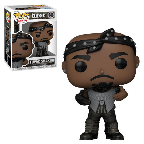 Funko Pop Rocks Tupac Shakur Com Bandana-POP Rocks-446