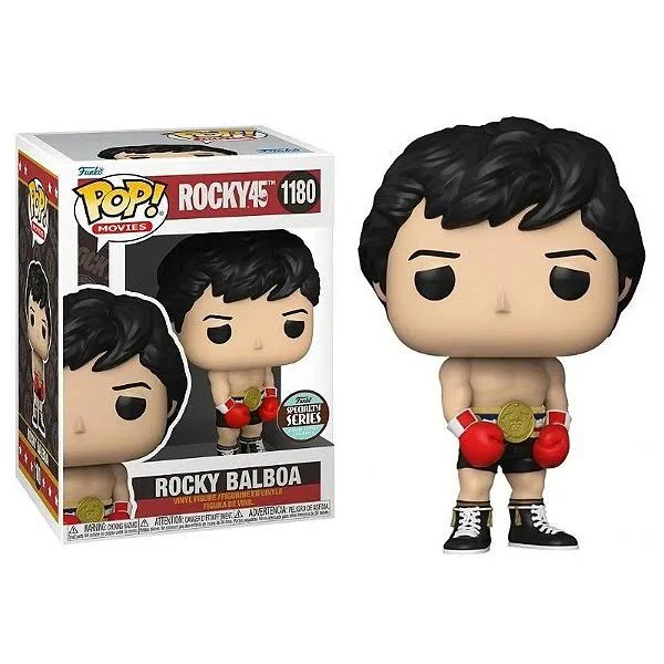 Funko Pop Rocky Balboa Exclusivo 1180 Rocky 45th #1180 - Produto Original