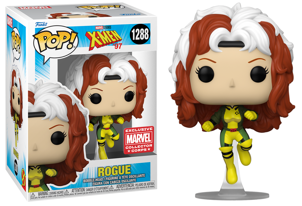 Funko Pop Rogue Marvel Collector Corps Exclusivo Marvel X-Men '97 #1288 - Produto Original