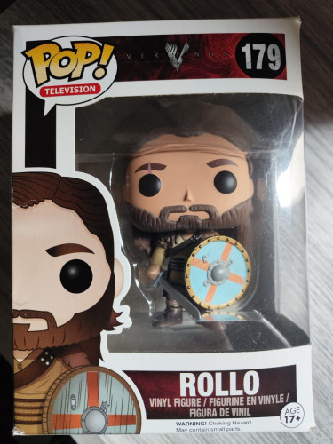 Funko Pop Rollo 179 - Vikings Vikings #179 - Produto Original