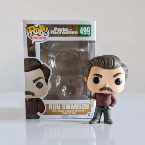 Funko Pop Ron Swanson (Parks and Rec)-Parks And Recreation-1