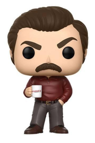 Funko Pop Ron Swanson (SEM CAIXA)-Parks And Recreation-499