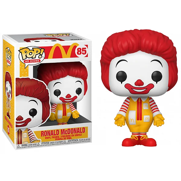 Funko Pop Ronald McDonald McDonald's #85 - Produto Original