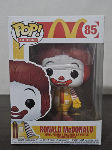 Funko Pop Ronald Mcdonald 85 Ad Icons Mcdonald's-MACDONALD-85