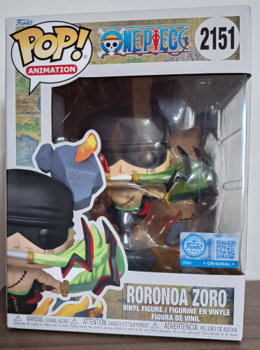 Funko Pop Roronoa Zoro - King Of Hell Premium One Piece #2151 - Produto Original