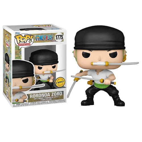 Funko Pop Roronoa Zoro (Two Sword Style) - Chase One Piece #1775 - Produto Original