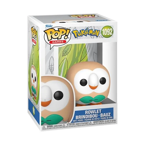 Funko Pop Rowlet-Pokemon-1092