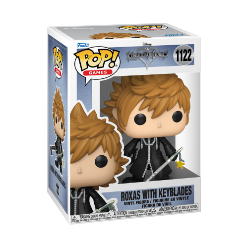 Funko Pop Roxas with Keyblades Disney Kingdom Hearts #1122 - Produto Original