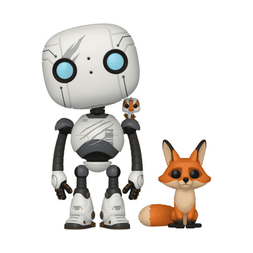 Funko Pop Roz With Fink & Brightbill - The Wild Robot - #1794