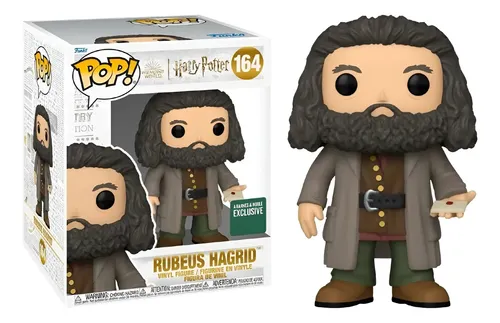 Funko Pop Rubeus Hagrid with Letter Barnes & Noble Exclusive Harry Potter #164 - Produto Original