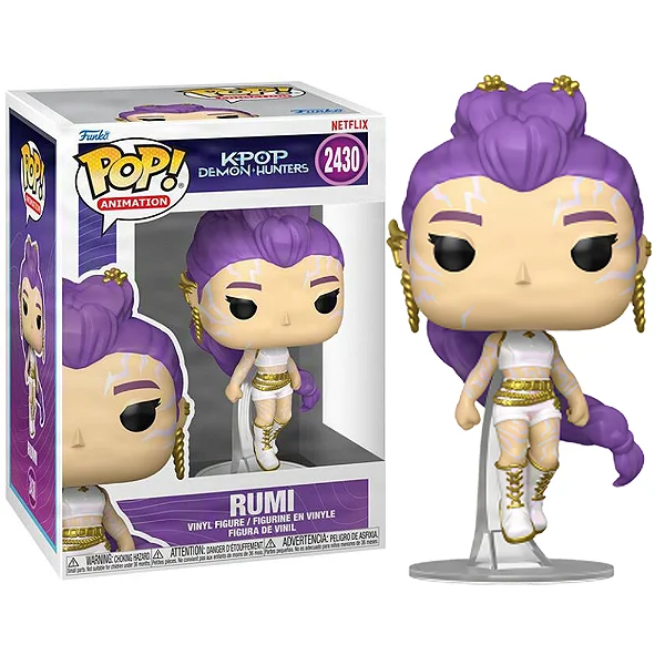 Funko Pop Rumi ( What It Sounds Like ) K-Pop Demon Hunters #2430 - Produto Original