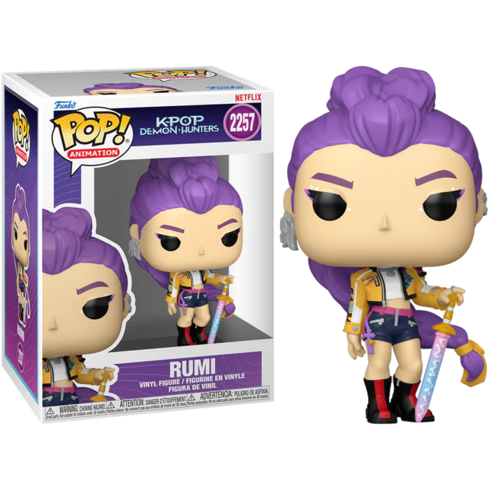 Funko Pop Rumi K-Pop Demon Hunters #2257 - Produto Original