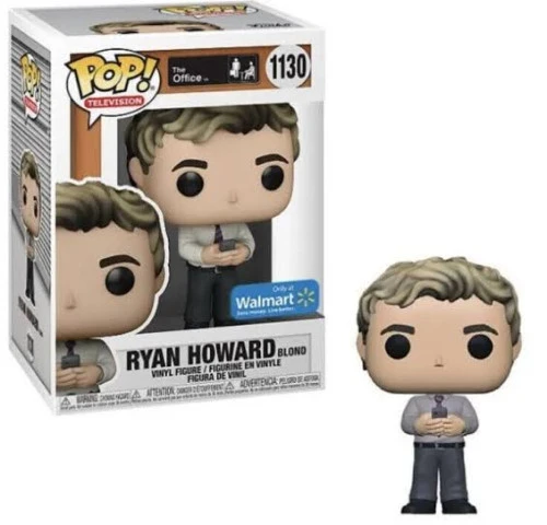 Funko Pop Ryan Howard Blond Walmart Exclusivo (caixa desbotada) - The Office  #1130