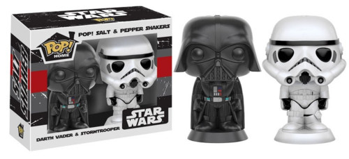 Funko Pop SALT E PEPPER DART VADER E STORMTROOPER Star Wars #1694 - Produto Original