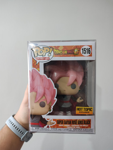 Funko Pop Super Saiyan Rose Goku Black Hot Topic Exclusivo Versão Glow!-Dragon Ball Super-1516