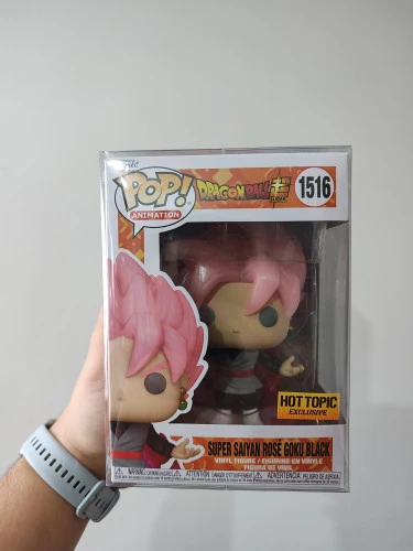 Funko Pop Super Saiyan Rose Goku Black Hot Topic Exclusivo Versão Glow! - Dragon Ball Super  #1516