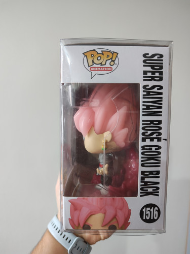 Funko Pop Super Saiyan Rose Goku Black Hot Topic Exclusivo Versão Glow! - Dragon Ball Super - #1516