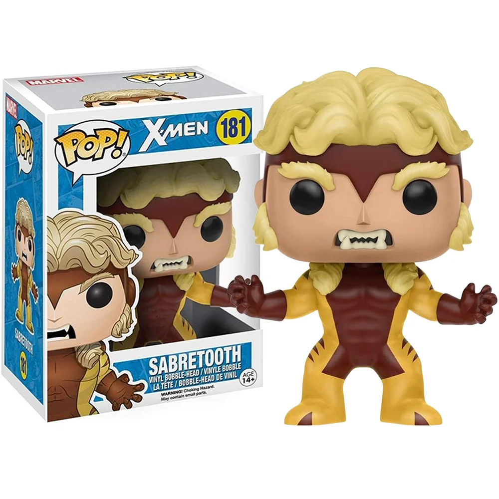 Funko Pop Sabretooth X-Men #181 - Produto Original