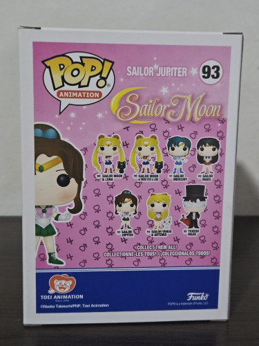 Funko Pop Sailor Jupiter 93 Makoto Kino - Animation Sailor Moon - #93