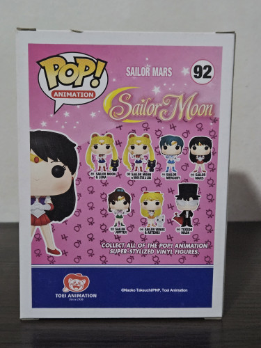 Funko Pop Sailor Mars 92 Rei Hino - Animation Sailor Moon - #92