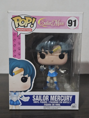 Funko Pop Sailor Mercury 91 Amy Mizuno-Animation Sailor Moon-91