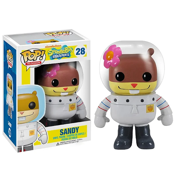Funko Pop Sandy Bochechas + Case De Acrílico * Caixa Com Detalhe *-Nickelodeon Spongebob Squarepants-28
