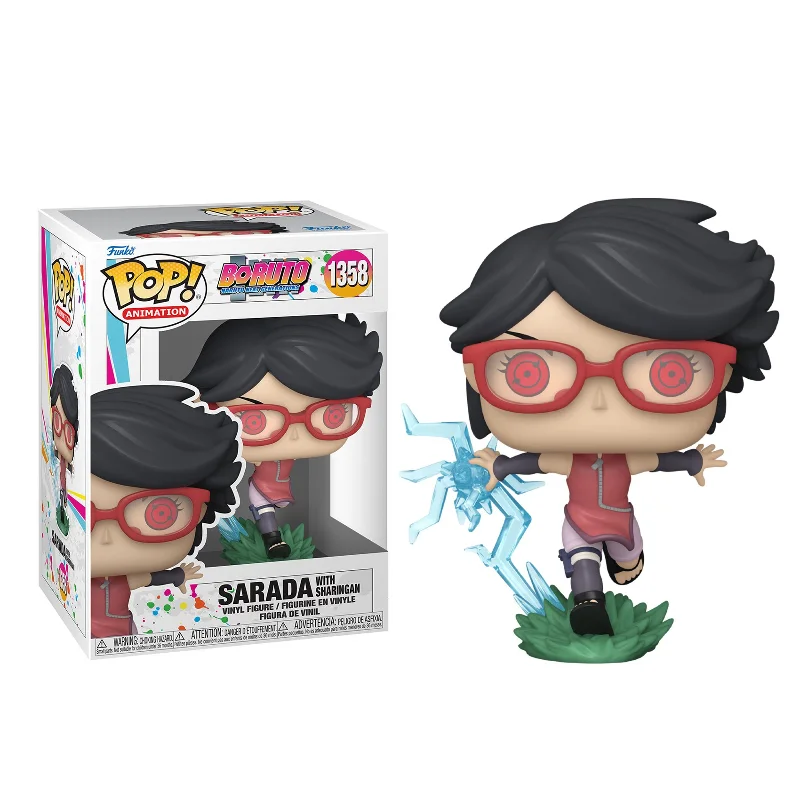Funko Pop Sarada With Sharingan Boruto Naruto Next Generations #1358 - Produto Original