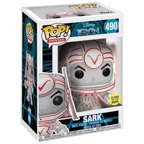Funko Pop Sark Disney Tron Glow Chase Tron #490 - Produto Original