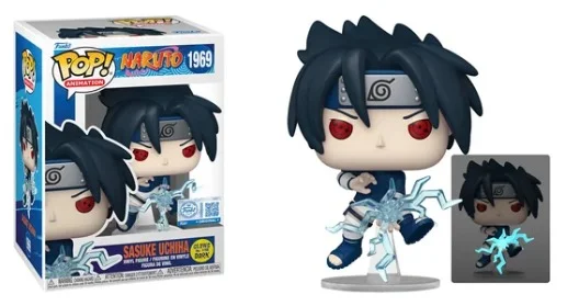 Funko Pop Sasuke Uchiha Glows in the Dark Exclusive-Naruto-1969