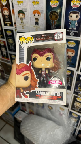 Funko Pop Scarlet Witch -wandavision 828 Marvel WandaVision #828 - Produto Original