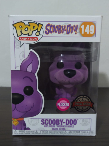 Funko Pop Scooby-Doo 149 Flocked Purple (Roxo) Hanna Barbera-Hanna-Barbera-149