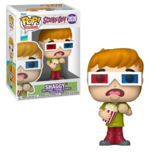 Funko Pop Scooby Doo 2039 - Salsicha ( Shaggy ) Scooby-Doo! #2039 - Produto Original
