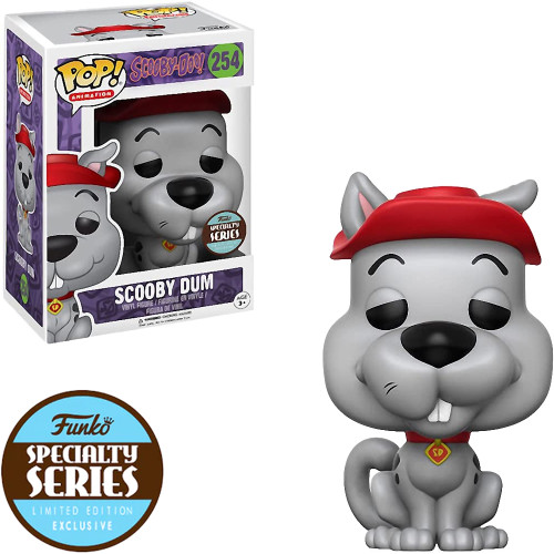 Funko Pop Scooby-Doo Scooby Dum 254 Exclusive Colecionável Desenho Animado Scooby Dooo #254 - Produto Original