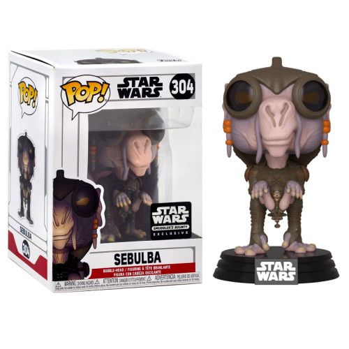 Funko Pop Sebulba Smugglers Bounty Disney Star Wars #304 - Produto Original
