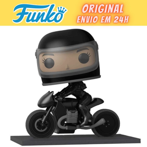 Funko Pop Selina Kyle on Motorcycle - Batman - #281