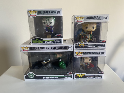 Funko Pop Set Deluxe Jim Lee 4 Und-DC Collection Jim Lee-240