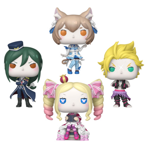 Funko Pop Set Ferris, Crusch Karsten, Garfiel Tinsel & Beatrice Re:Zero Starting Life In Another World #2466 - Produto Original