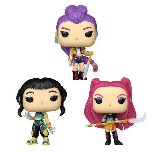 Funko Pop Set How It's Done Rumi, Zoey & Mira - K-Pop Demon Hunters  #2257