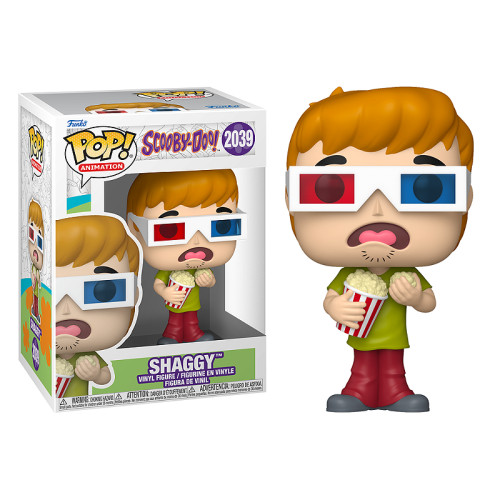 Funko Pop Shaggy Scooby-Doo! #2039 - Produto Original