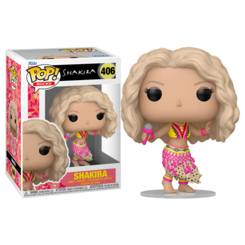 Funko Pop Shakira Waka Waka 2010 World Cup Final Show Rocks #406 - Produto Original