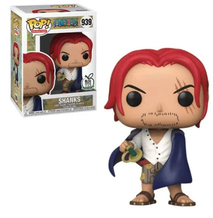 Funko Pop Shanks (detalhe Na Caixa) One Piece #939 - Produto Original
